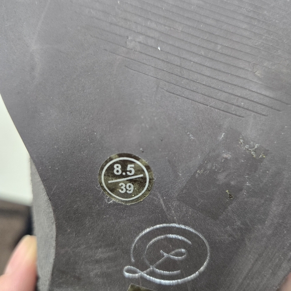 Chinese Laundry Black Suede Mules - Picture 7 of 7